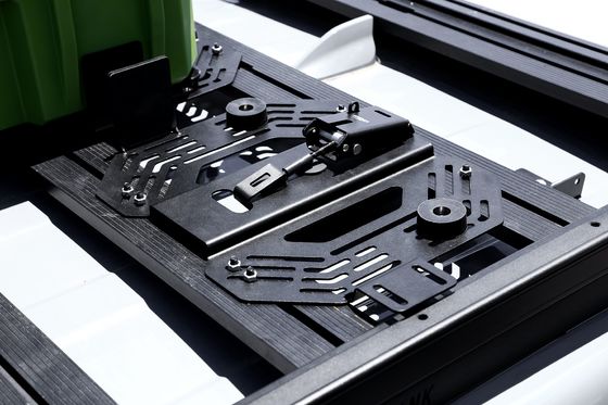 Sistema di estensione del rack del tetto dell'auto per il montaggio della pinza