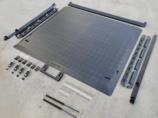 Ford Ranger Pickup Tonneau retrattile copertura con materiale di lega di alluminio di tipo duro