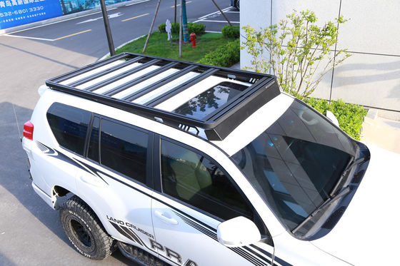 4X4 Roof Rack Leggio di alluminio Universal Car Roof Racks per il taglio laser Toyota Lc70