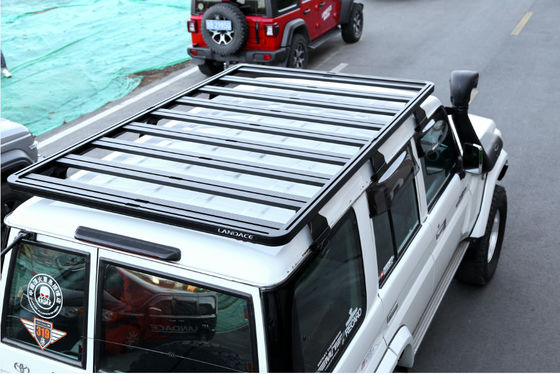 Rack per il tetto in lega di alluminio rivestiti in polvere personalizzati 189x122x30 dimensioni