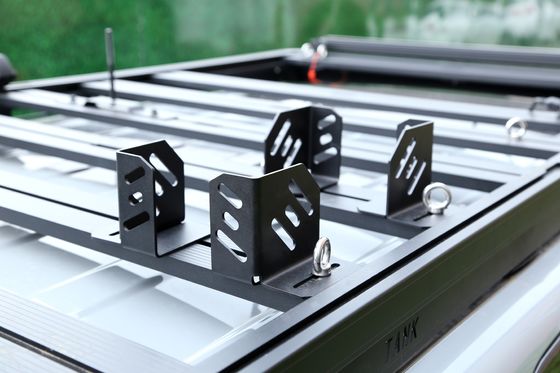 OEM Accettazione di estensione del rack a tetto piatto per accessori di veicoli fuoristrada in colore nero