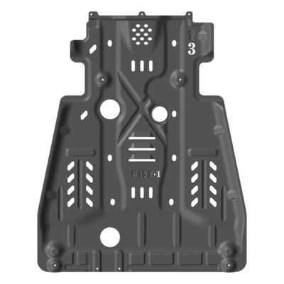 Guardia inferiore trasmissione Cassa Guardia inferiore trd lc100 Skid Plate per Toyota Highlander