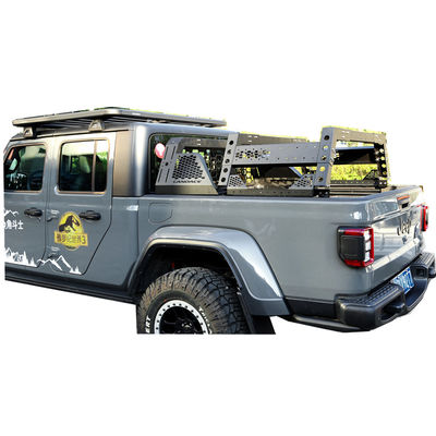 Bar di rullo a rivestimento in polvere regolabile Pickup 4x4 Bed Rack per F150 JEEP GLADIATOR JT