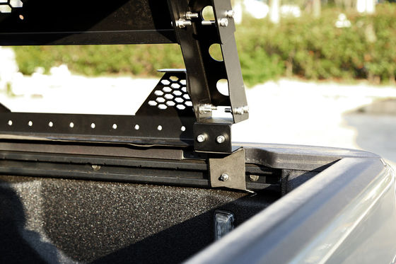 Bar di rullo a rivestimento in polvere regolabile Pickup 4x4 Bed Rack per F150 JEEP GLADIATOR JT