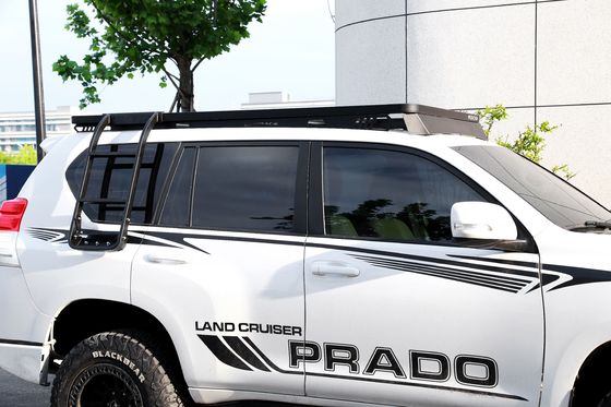Rack per il tetto di auto per Toyota Prado LC 150 in alluminio