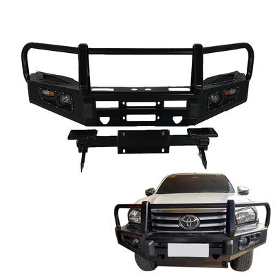 Paraurti posteriori Toyota Hilux con verricello, portatore di jerrycan e porta pneumatici