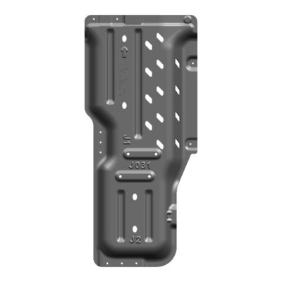 5 mm di spessore alto sotto il corpo motore anteriore inferiore di alluminio Skid Plate per Jeep Wrangler JL
