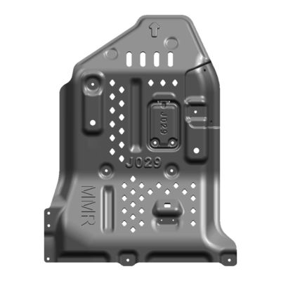 5 mm di spessore alto sotto il corpo motore anteriore inferiore di alluminio Skid Plate per Jeep Wrangler JL