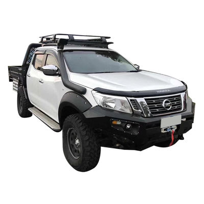 NP300 Giradischi nero Bull Bar Front Bumper Bumper posteriore con porta pneumatici per Nissan Navara
