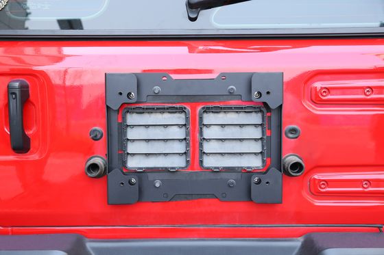 Accessori fuoristrada Scatola di alluminio per bagagli Scatola di attrezzi posteriore per Jeep Wrangler JL