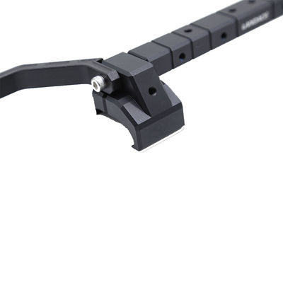 2018- WranglerUnlimitedJK Jeep Alloy di alluminio Consola centrale Bracket Portatore di telefono cellulare