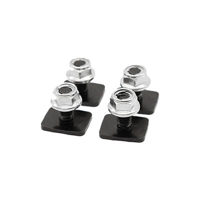 Installazione Clampo di canaglia di montaggio Black Multifunctional Roof Rack per Jeep Wrangler JL JK