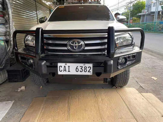 Luce a LED e vassoio di montaggio del verricello Parato frontale per Toyota Hilux D-Ring incluso