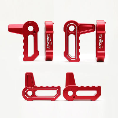 Accessori esterni del veicolo 4x4 rosso Maniglia di interruttore di rimozione del tetto rigido per Jeep Wrangler JK JL 2007