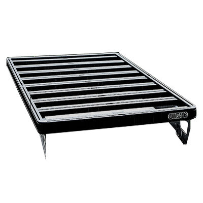 Rack sul tetto in polvere nera ricoperta 2235*1380*44mm per Toyota 4 Runner Truck FJ Cruiser