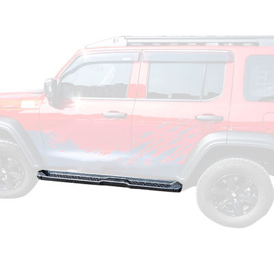 Jeep Wrangler JL JK Side Step Pedal Running Board con rivestimento in polvere in lega di alluminio
