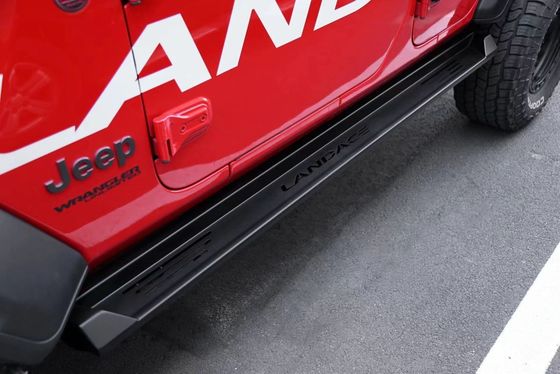 Jeep Wrangler JL JK Side Step Pedal Running Board con rivestimento in polvere in lega di alluminio