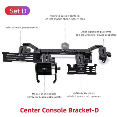 Set di supporti per console centrale telescopica D NW 0.45KG 262X488X96mm per un funzionamento regolare