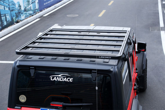 1500*1425*55mm Leggio di alluminio Universal Racks Roof Rail per Jeep Wrangler JK JL 2022