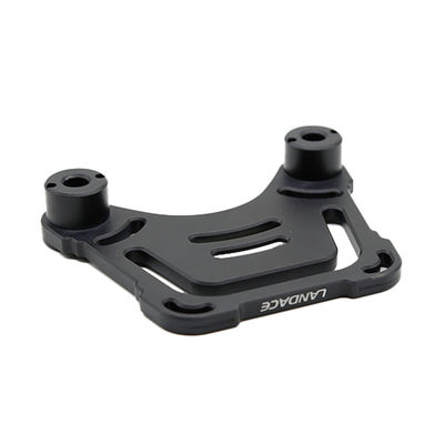 Legatura di alluminio nero LED supporto luce di guida supporto di montaggio a pilastro per Jeep Wrangler JL JK