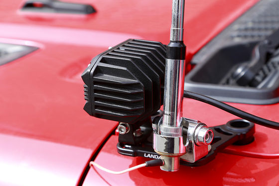 Legatura di alluminio nero LED supporto luce di guida supporto di montaggio a pilastro per Jeep Wrangler JL JK