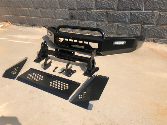 Volkswagen Amarok Auto Parts Winch Steel Bull Bar Front Bumper con porta pneumatici