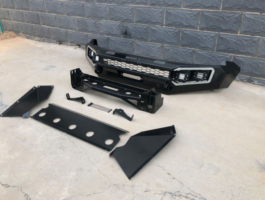 Volkswagen Amarok Auto Parts Winch Steel Bull Bar Front Bumper con porta pneumatici