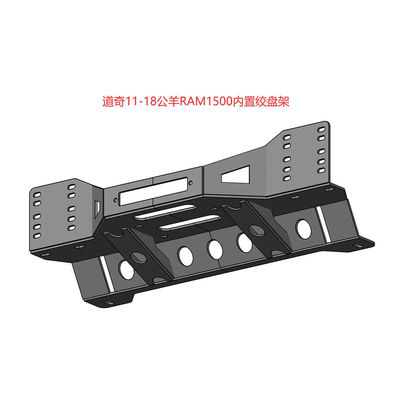 Installazione originale Dodge Ram Winch Bull Bar Front Bumper Rear Bumper