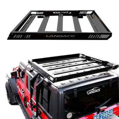 Off road 1455*1425*113mm Aluminium Wind Fairing Roof Rack Tray Platform per Jeep Wrangler JL JK