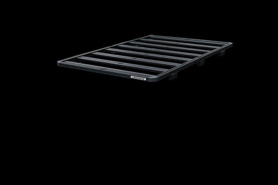 Rack per il tetto di auto in alluminio nero per Volkswagen Multivan 4x4