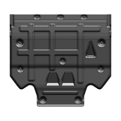 1996-2003 Anno Lega di alluminio sotto protezione del veicolo per Audi Q5 Q7 A3 A4L A6L A7L