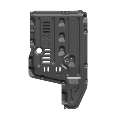 Protezione dell'armatura sotto il corpo in lega di alluminio per BMW Transmission Skid Plate Guard Plate