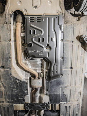 Polvere di rivestimento BMW Trasmissione Skid Plate Protezione per la protezione sotto il corpo Alto-