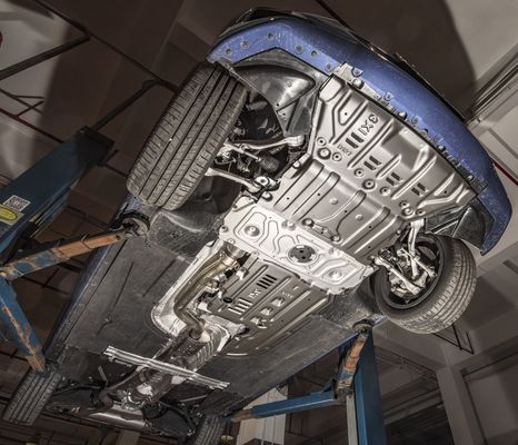 Accessori esterni BMW Piastra di alluminio con rivestimento in polvere