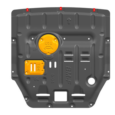 BMW Car Fitment Parts Automotive Accessori di alluminio legata Skid Plate Motor Guard