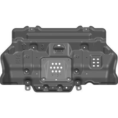 Placca corazzata per Toyota Prado LC150 in lega di alluminio