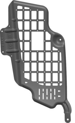 Jeep Toyota Car Trunk Shelf con alluminio di estrusione di bagagli di stoccaggio off-road