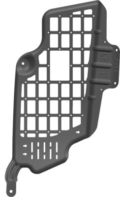 Jeep Toyota Car Trunk Shelf con alluminio di estrusione di bagagli di stoccaggio off-road