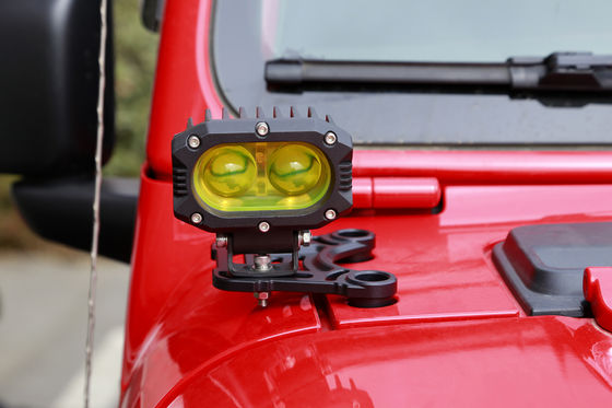 Jeep Wrangler JL Montaggio retrovisore LED Light Design Style Custom Aluminum Alloy Bracket