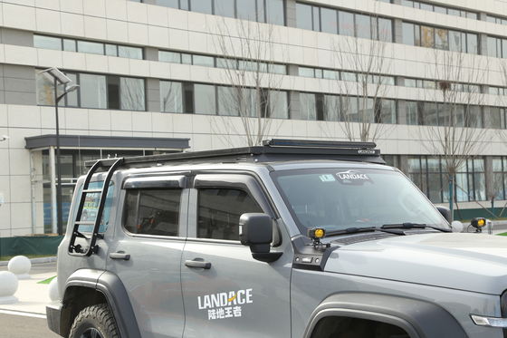 SUS304 2013-2017 Serbatoio 300 4x4 Veicolo Esterno Leggio di alluminio Scala laterale per arrampicarsi sul tetto