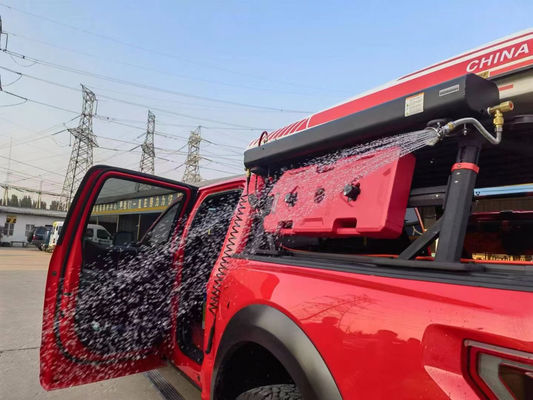 Alti 4WD in polvere nera rivestimento di alluminio doccia stradale per campeggio OEM Servizio accettato
