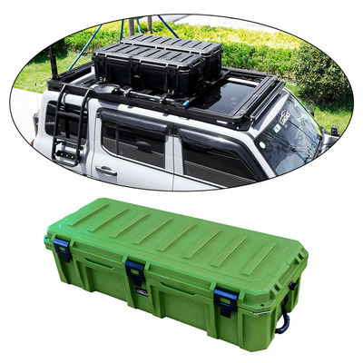 Cassa per veicoli fuoristrada Lldpe utensili di plastica kit di attrezzature per auto box box di stoccaggio box auto tetto top di stoccaggio