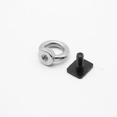 Rack per tetto CNC rivestito in polvere nera con design unico e gomma per occhi in acciaio inossidabile