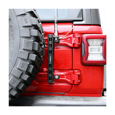JEEP Wrangler Car Fitment Leggio di alluminio Antenna di bandiera Polo facile da installare e rimuovere