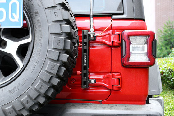 JEEP Wrangler Car Fitment Leggio di alluminio Antenna di bandiera Polo facile da installare e rimuovere
