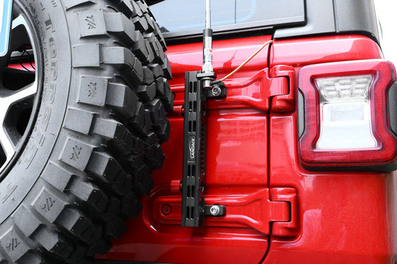 JEEP Wrangler Car Fitment Leggio di alluminio Antenna di bandiera Polo facile da installare e rimuovere