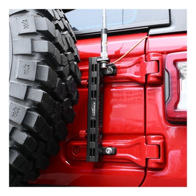 JEEP Wrangler Car Fitment Leggio di alluminio Antenna di bandiera Polo facile da installare e rimuovere