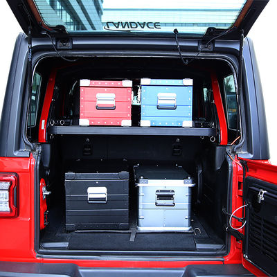 Scaffale posteriore di alluminio per Jeep Wrangler