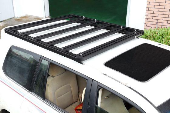 4X4 Accessori esterni del veicolo Portafogli per bagagli in alluminio per Toyota Land Cruiser LC200