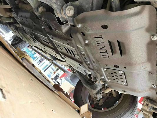 18 Toyota Tundra Silver Motor Protector Skid Plate con foro e installazione originale